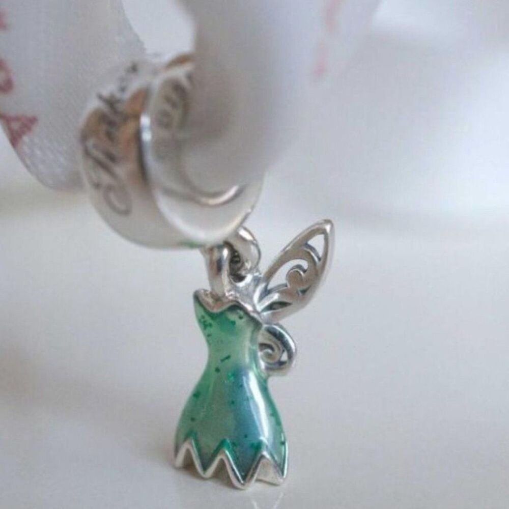 NWOT Tinker Bell Disney x Pandora FIT Silver Charm Dangle - Picture 6 of 15